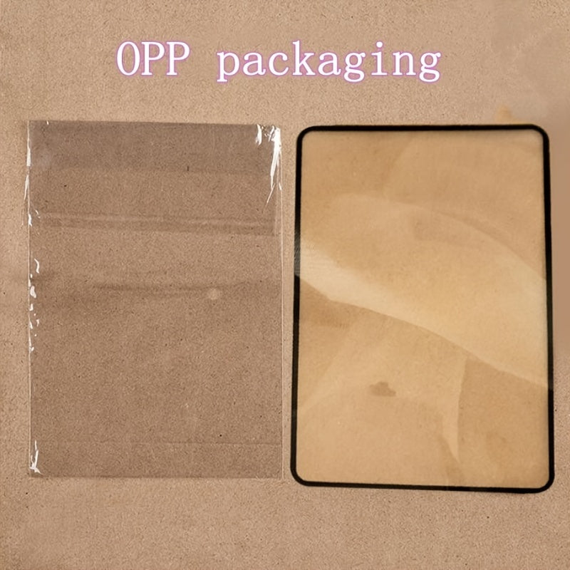 Black Frame Ultra Thin Magnifying Glass A4 Full Page Size