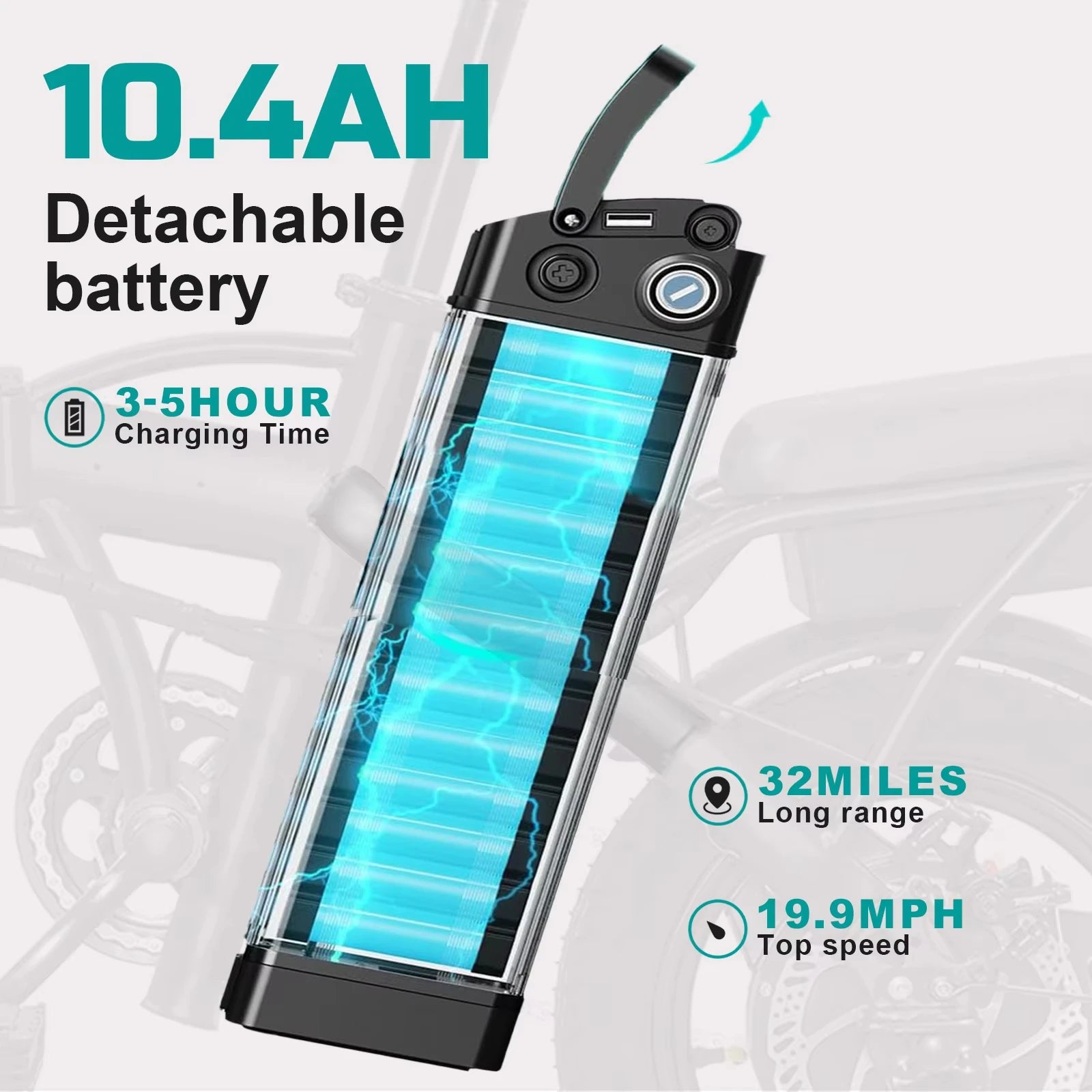 14 Inch Folding Electric Bike 560W Motor 48V Battery - Mobility Buy