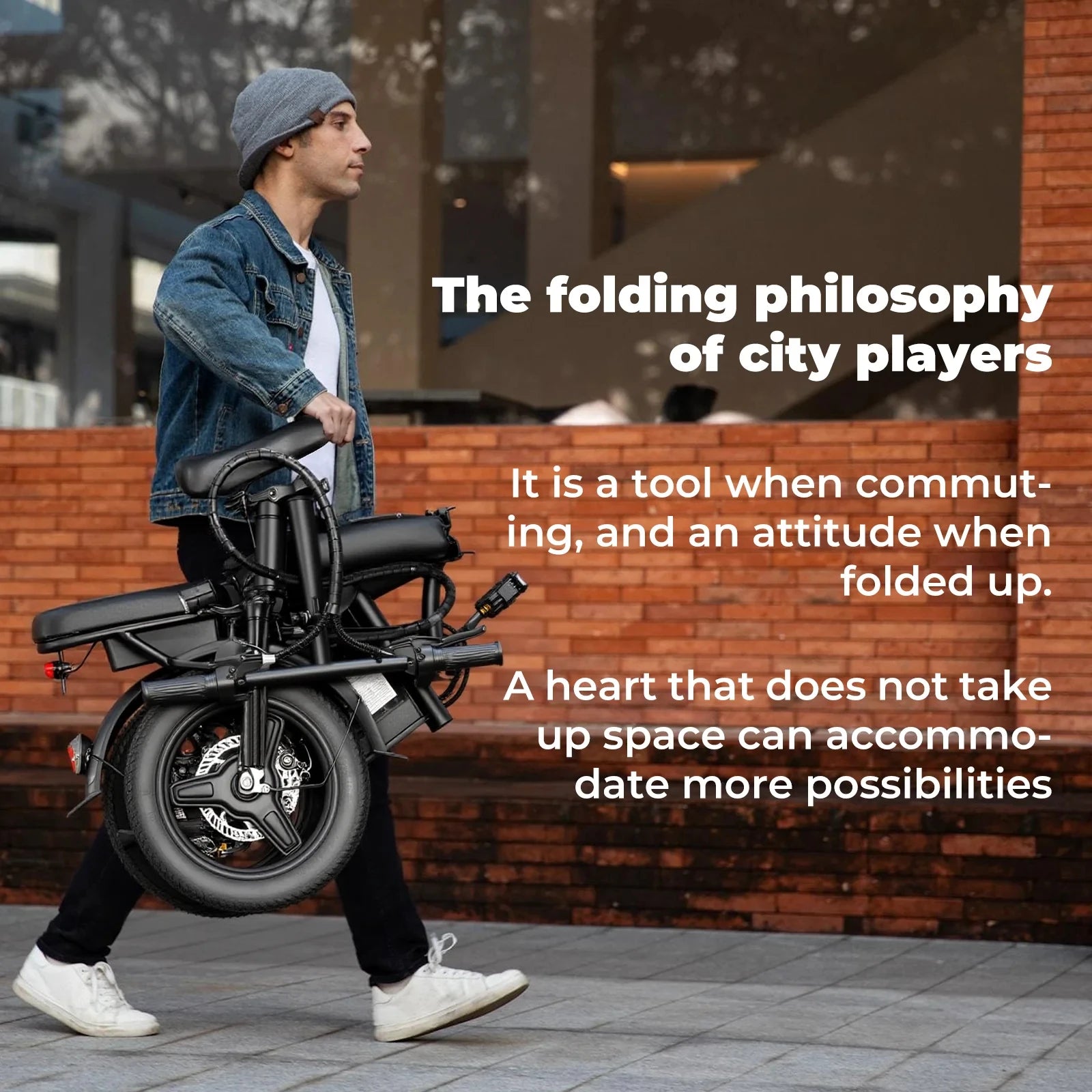 14 Inch Folding Electric Bike 560W Motor 48V Battery - Mobility Buy