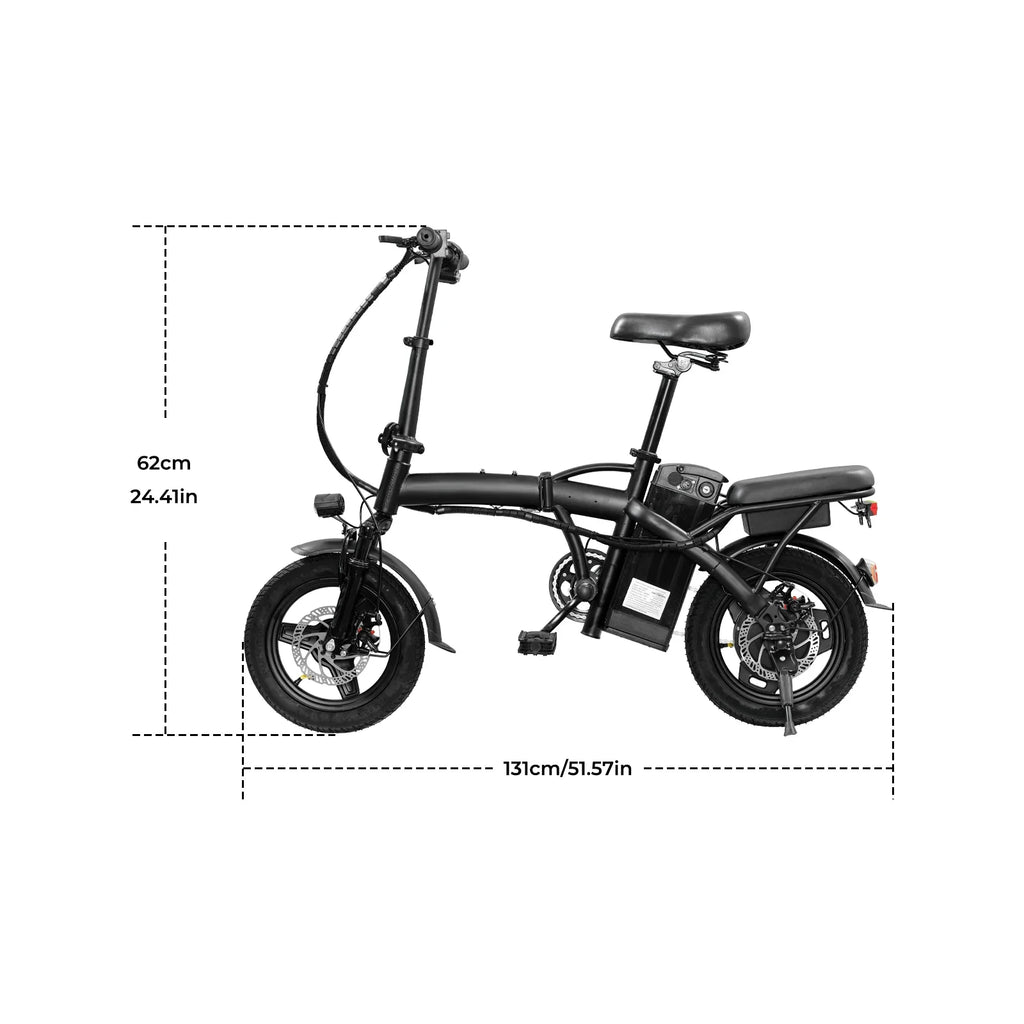 14 Inch Folding Electric Bike 560W Motor 48V Battery - Mobility Buy