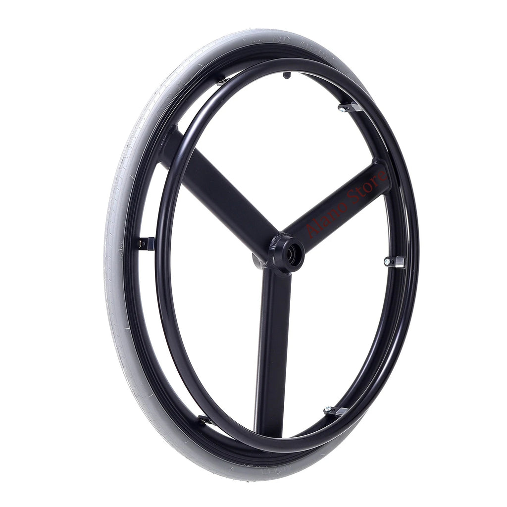 24 Quick Release Rear Wheel For Sports Wheelchair Aluminum Pneumatic Tire - Mobility Buy