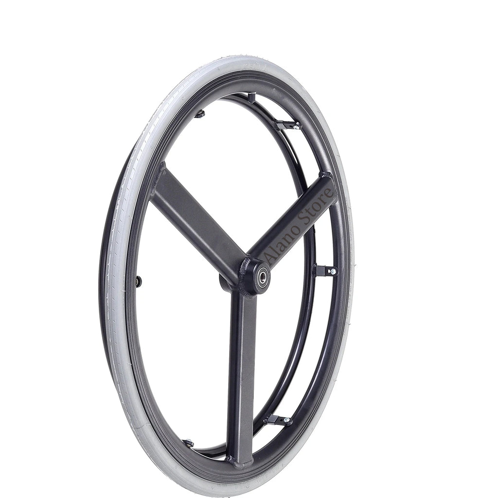 24 Quick Release Rear Wheel For Sports Wheelchair Aluminum Pneumatic Tire - Mobility Buy