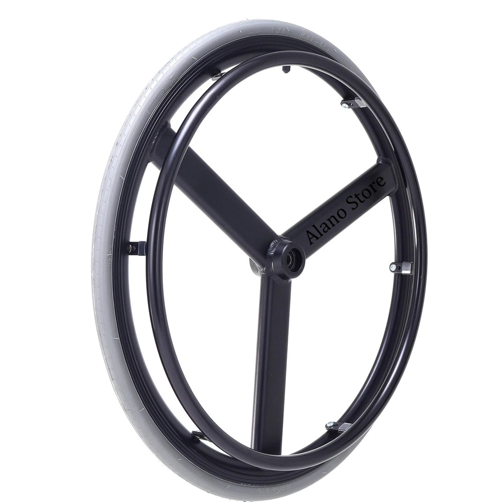 24 Quick Release Rear Wheel For Sports Wheelchair Aluminum Pneumatic Tire - Mobility Buy
