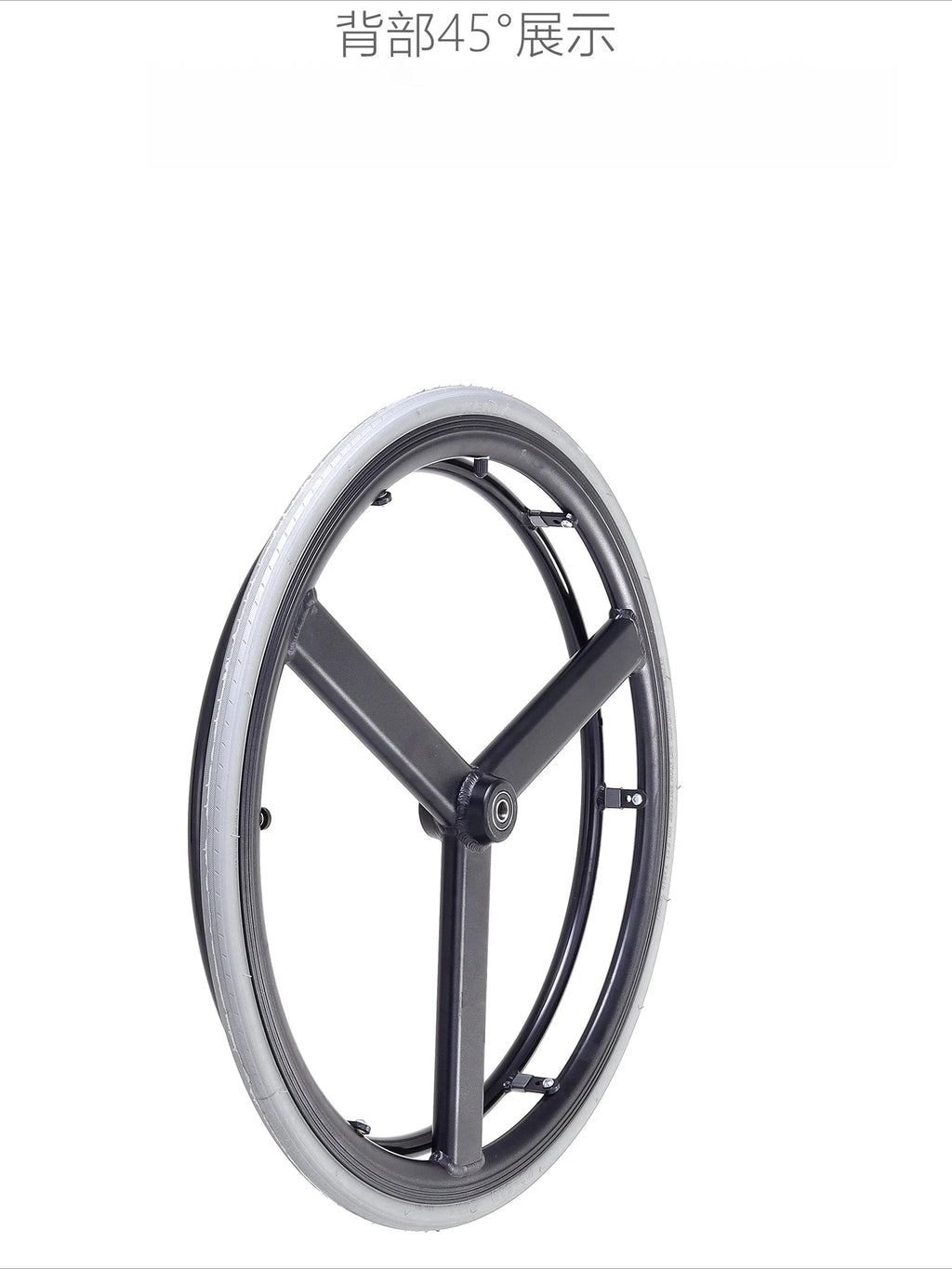 24 Quick Release Rear Wheel For Sports Wheelchair Aluminum Pneumatic Tire - Mobility Buy
