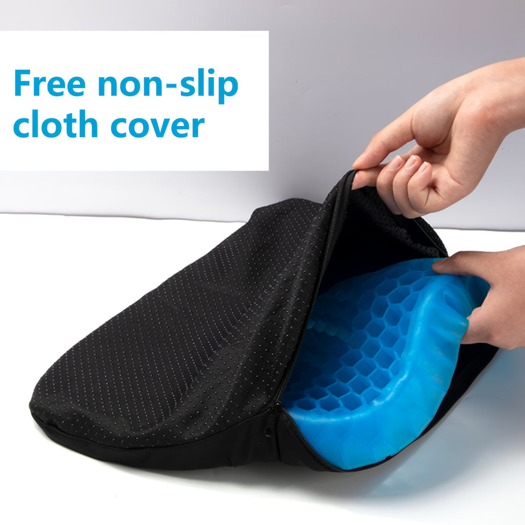 Water Resistant Gel Seat Cushion - Breathable Honeycomb