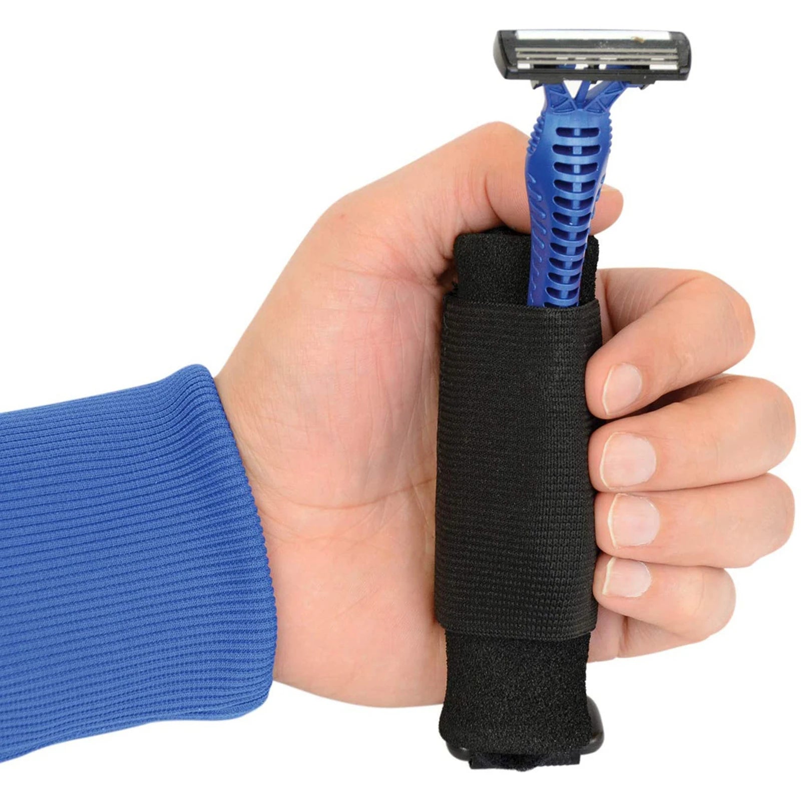 Adjustable Anti Tremor Utensil Strap Ensures Secure Grip For Elderly Users - Mobility Buy