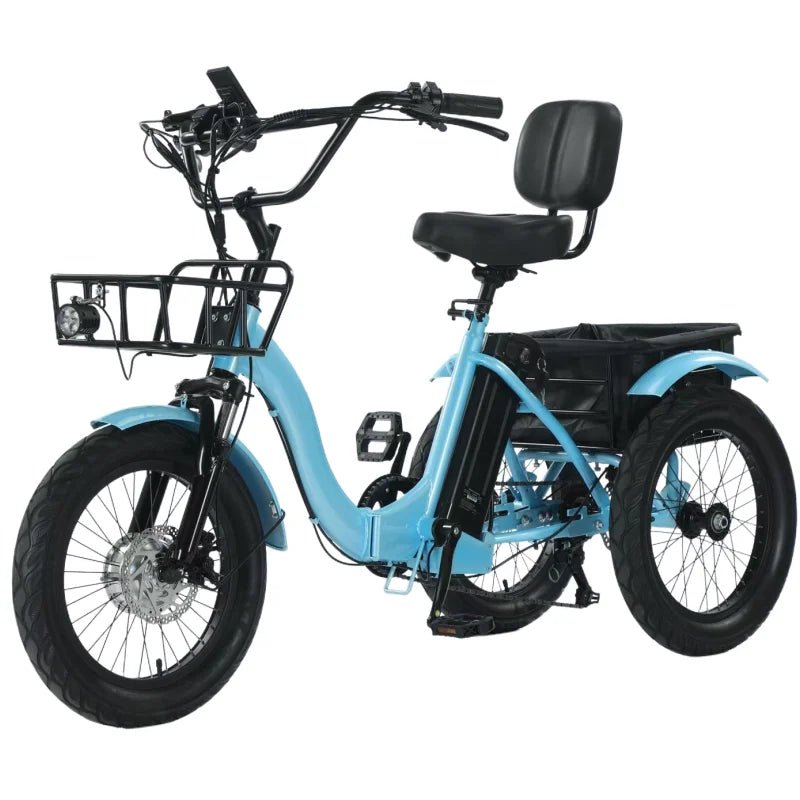 Advanced Electric Folding Tricycle With Powerful Battery For Commuters - Mobility Buy