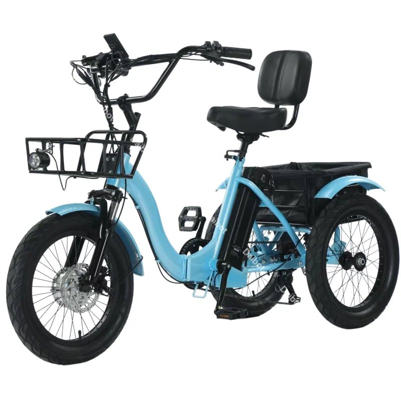 Advanced Electric Folding Tricycle With Powerful Battery For Commuters - Mobility Buy