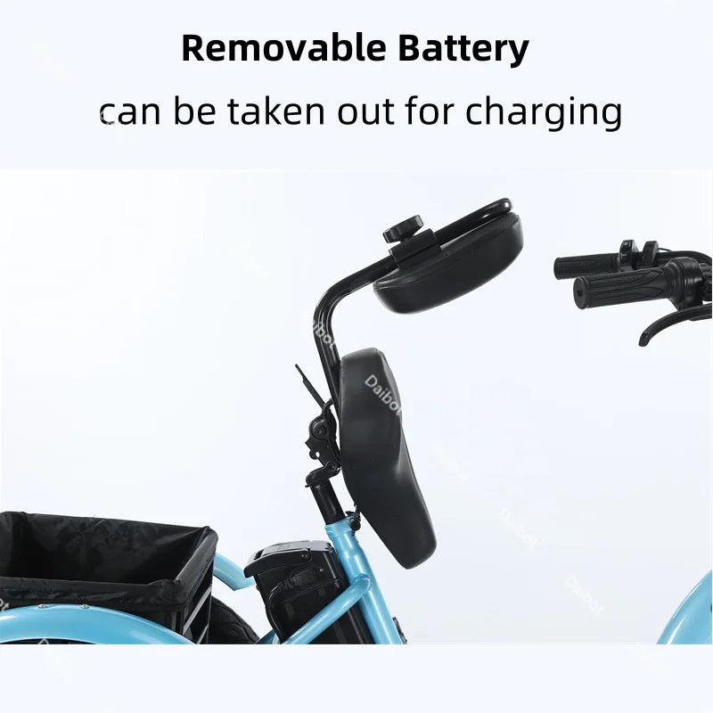 Advanced Electric Folding Tricycle With Powerful Battery For Commuters - Mobility Buy