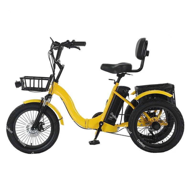 Advanced Electric Folding Tricycle With Powerful Battery For Commuters - Mobility Buy