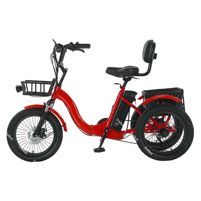 Advanced Electric Folding Tricycle With Powerful Battery For Commuters - Mobility Buy