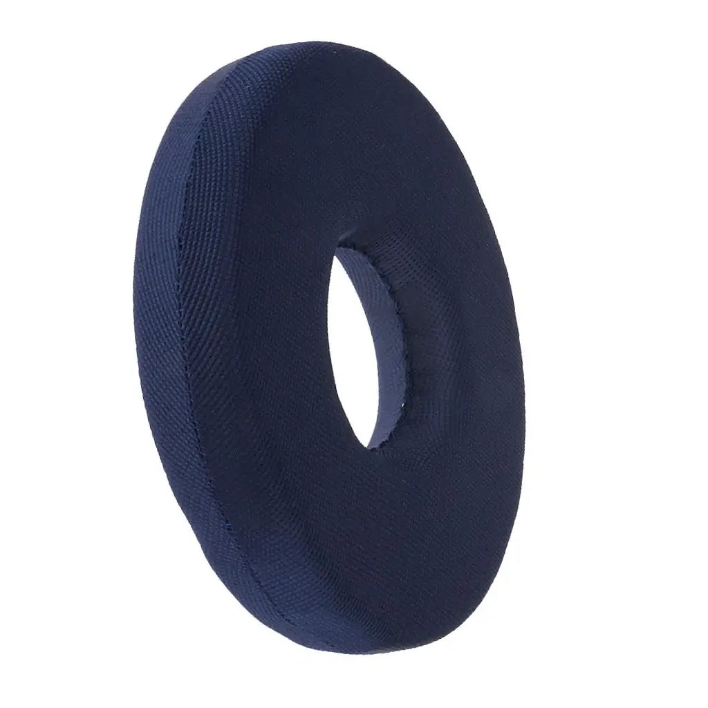 Black Orthopedic Donut Cushion 35x14cm With Removable Cover For Pain Relief - Mobility Buy