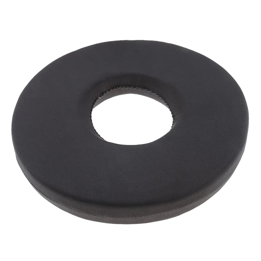 Black Orthopedic Donut Cushion 35x14cm With Removable Cover For Pain Relief - Mobility Buy