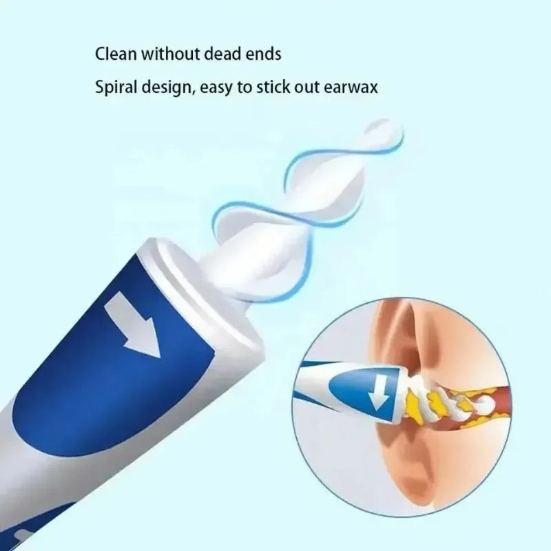 Ear Wax Remover Tool Ear Cleaner With Soft Silicone 16 Replacement Tips - Mobility Buy
