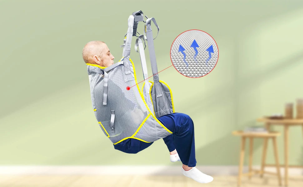 Ehucon 230kg Heavy Duty Mesh Patient Transfer And Toileting Sling - Mobility Buy
