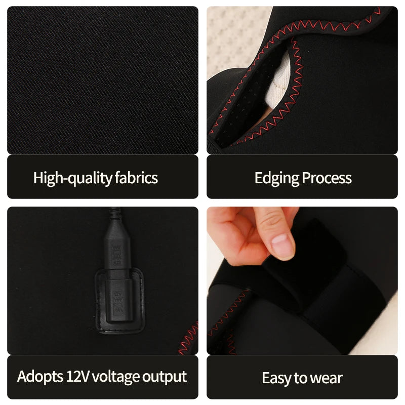 Electric Foot Massager with Heat & Warmth Vibration Relief Pain - Mobility Buy