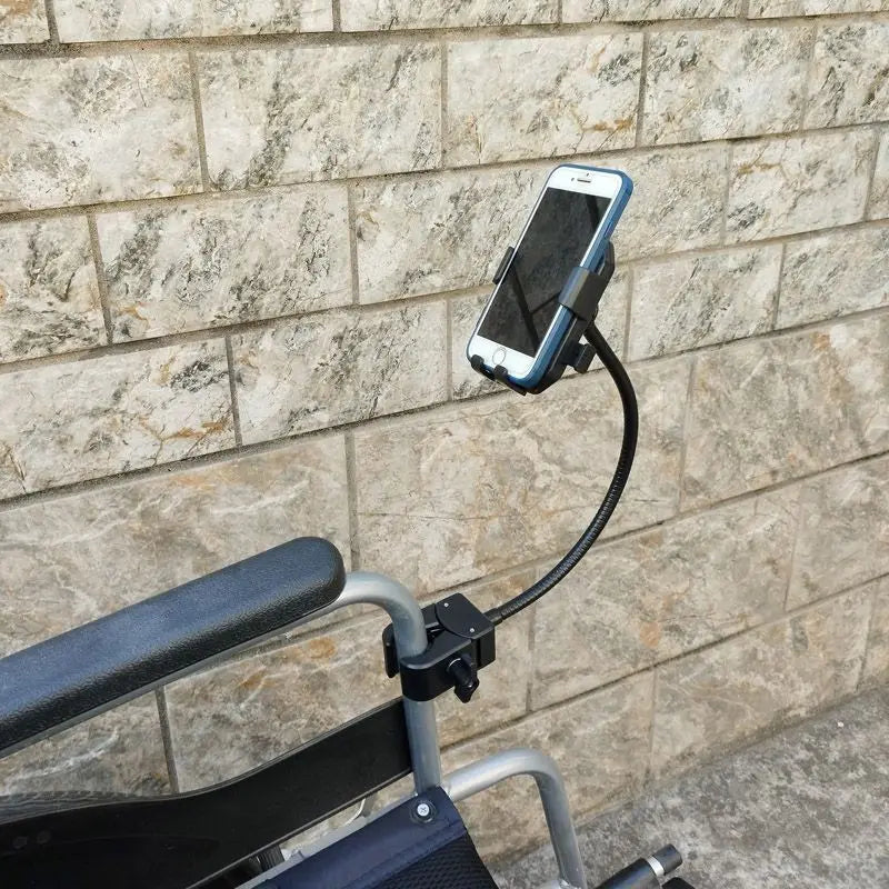Electric Wheelchair Mobile Phone Stand For Live Streaming Rotating Accessories - Mobility Buy