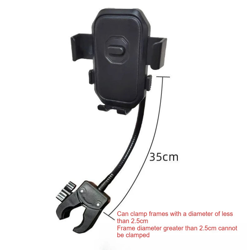 Electric Wheelchair Mobile Phone Stand For Live Streaming Rotating Accessories - Mobility Buy