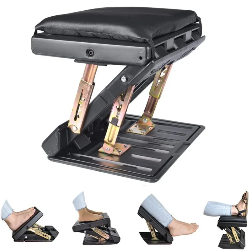Ergonomic Adjustable Footrest With Four Position Height And Removable Pad - Mobility Buy