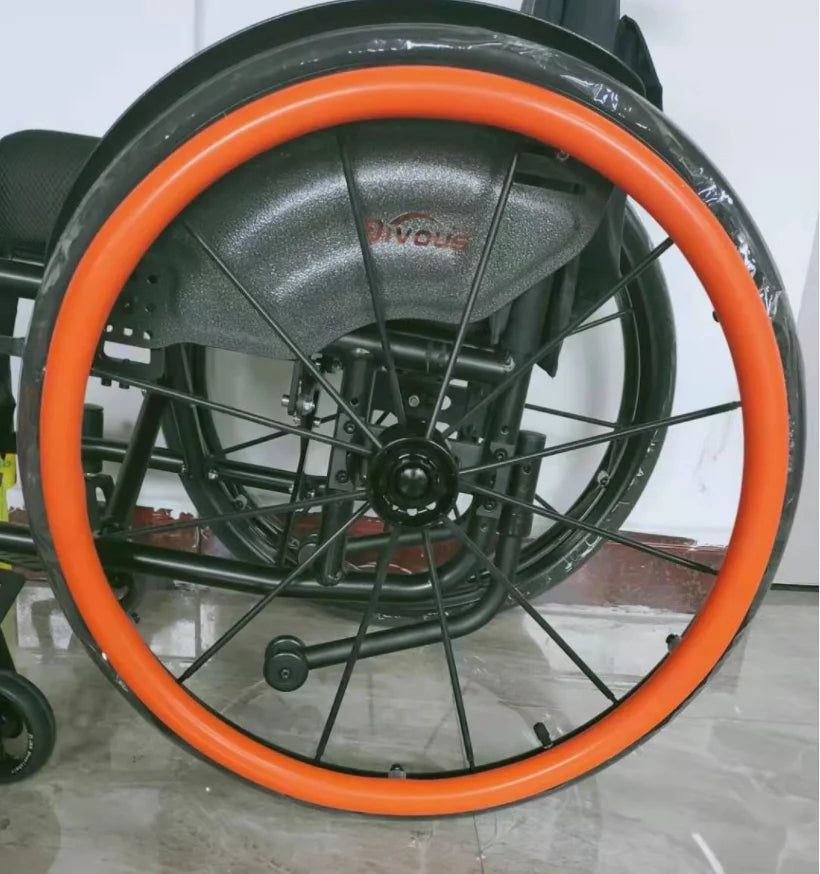 Essential Wheelchair Handrim Covers Slip On Fit 24 Inch Senior Grip - Mobility Buy