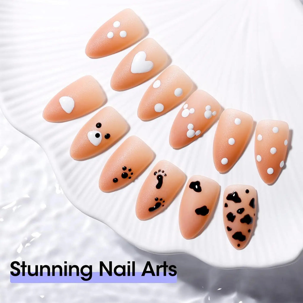 Five In One Nail Art Dotting Pen With Interchangeable Tips 0.8mm 1mm 1.6mm 2mm - Mobility Buy