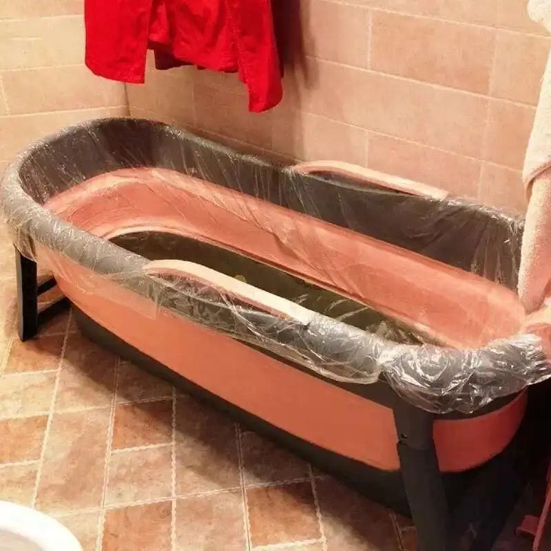 Foldable Adult Portable Bathtub Full Body Thickened Household Tub - Mobility Buy