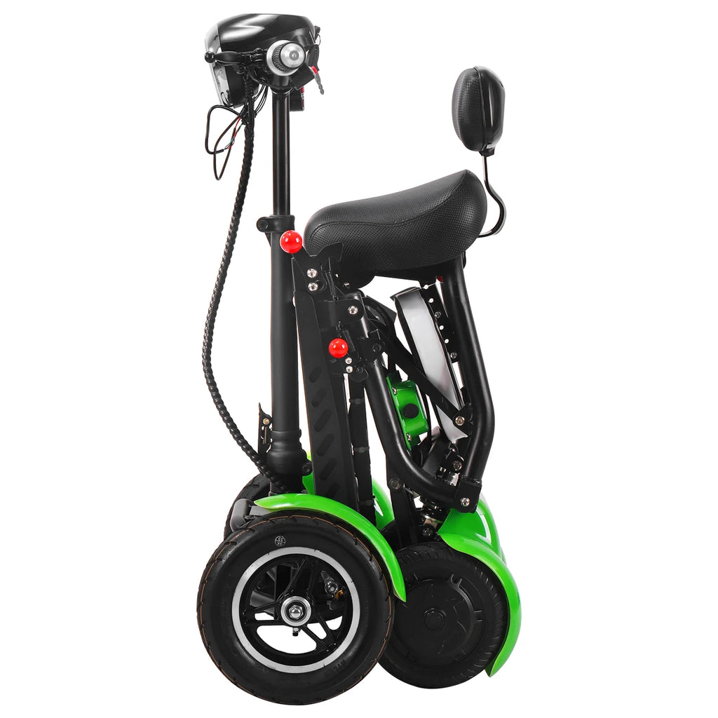 Foldable Electric Scooter Dual Motor Four Wheel For Elderly And Disabled - Mobility Buy
