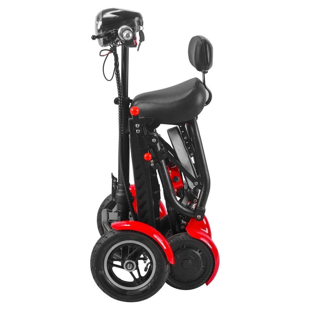 Foldable Electric Scooter Dual Motor Four Wheel For Elderly And Disabled - Mobility Buy