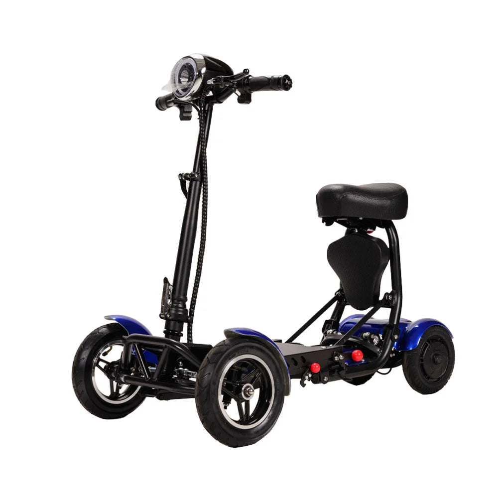 Foldable Electric Scooter Dual Motor Four Wheel For Elderly And Disabled - Mobility Buy