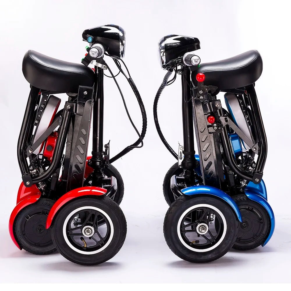 Foldable Electric Scooter Dual Motor Four Wheel For Elderly And Disabled - Mobility Buy