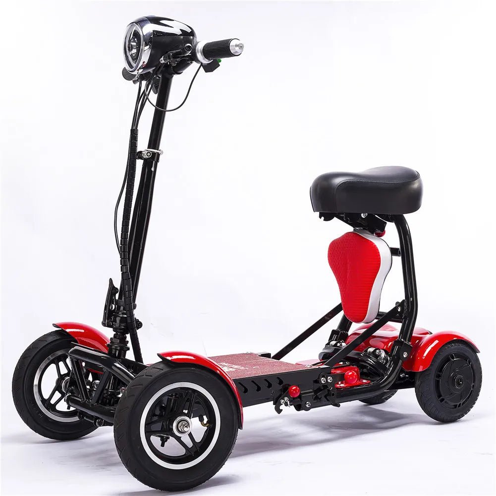 Foldable Electric Scooter Dual Motor Four Wheel For Elderly And Disabled - Mobility Buy