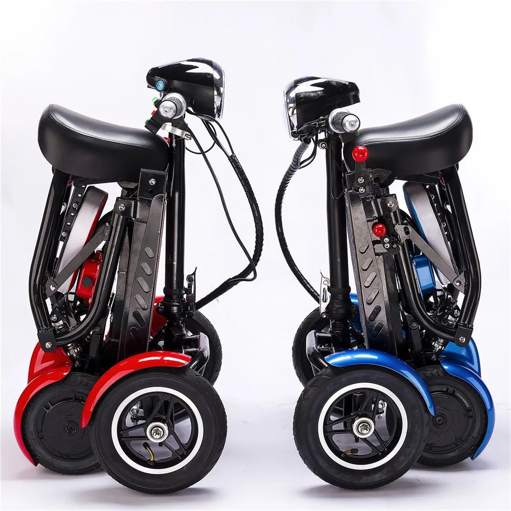 Foldable Electric Scooter Dual Motor Four Wheel For Elderly And Disabled - Mobility Buy