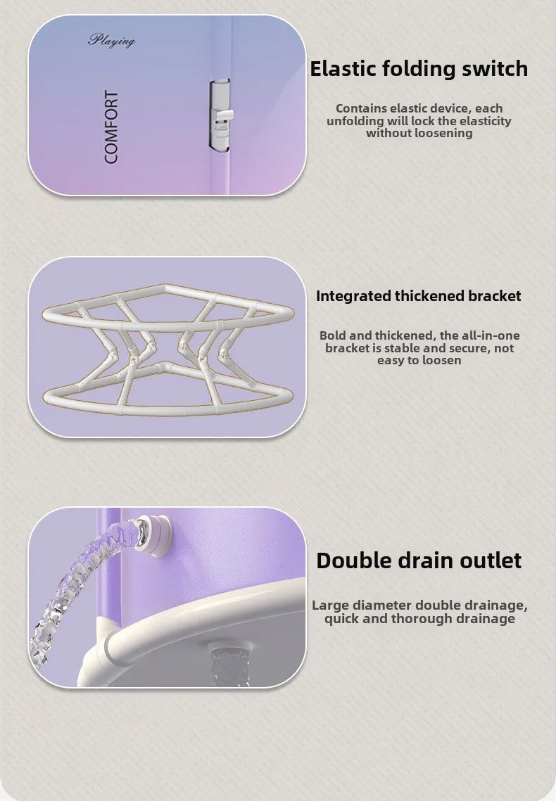 Folding Fan Shaped Corner Spa Bathtub Space Saving Home Bath - Mobility Buy
