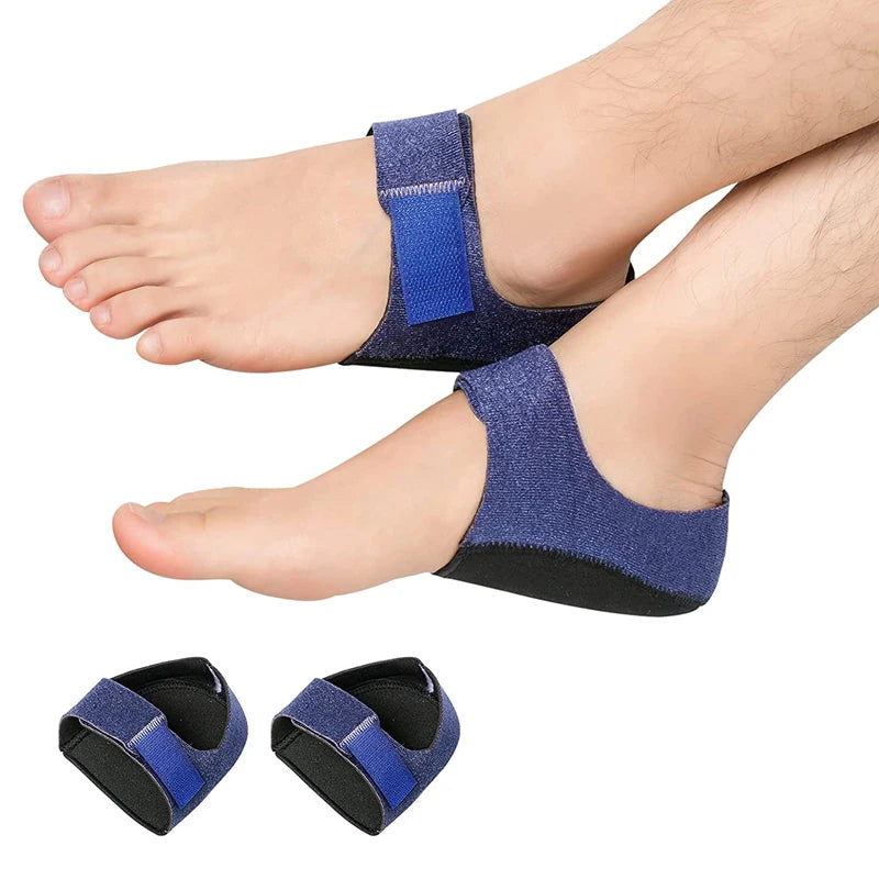 Gel Heel Cushion Feet Socks - Heel Cups Pads - Mobility Buy