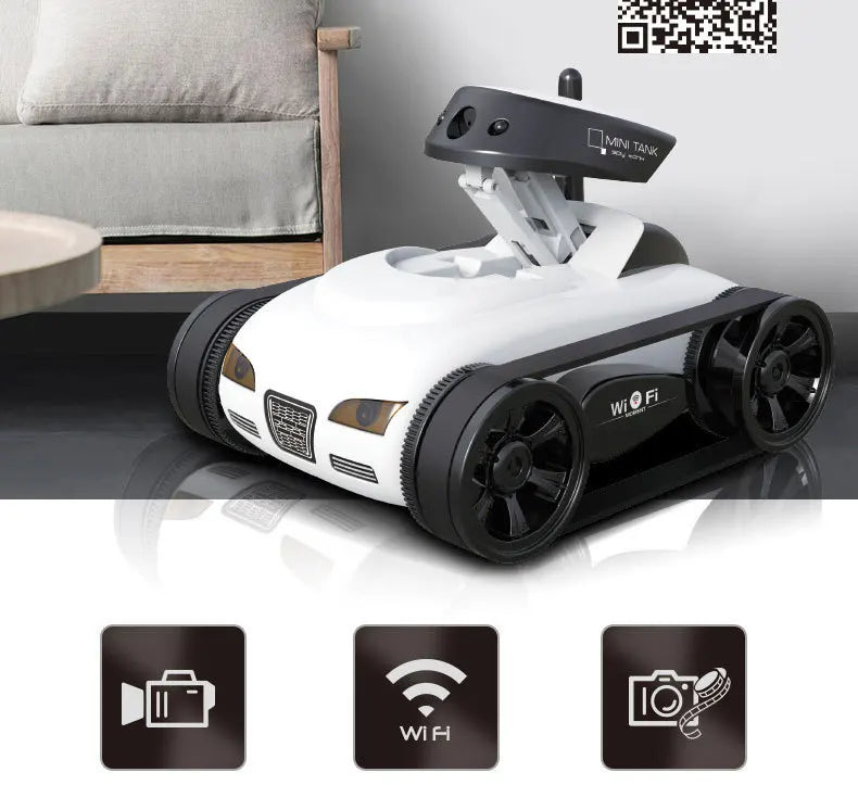 Gifit 777272 WiFi RC Tank With Camera Four Channel Toy For Kids - Mobility Buy