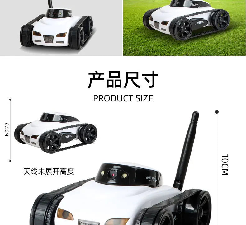 Gifit 777272 WiFi RC Tank With Camera Four Channel Toy For Kids - Mobility Buy