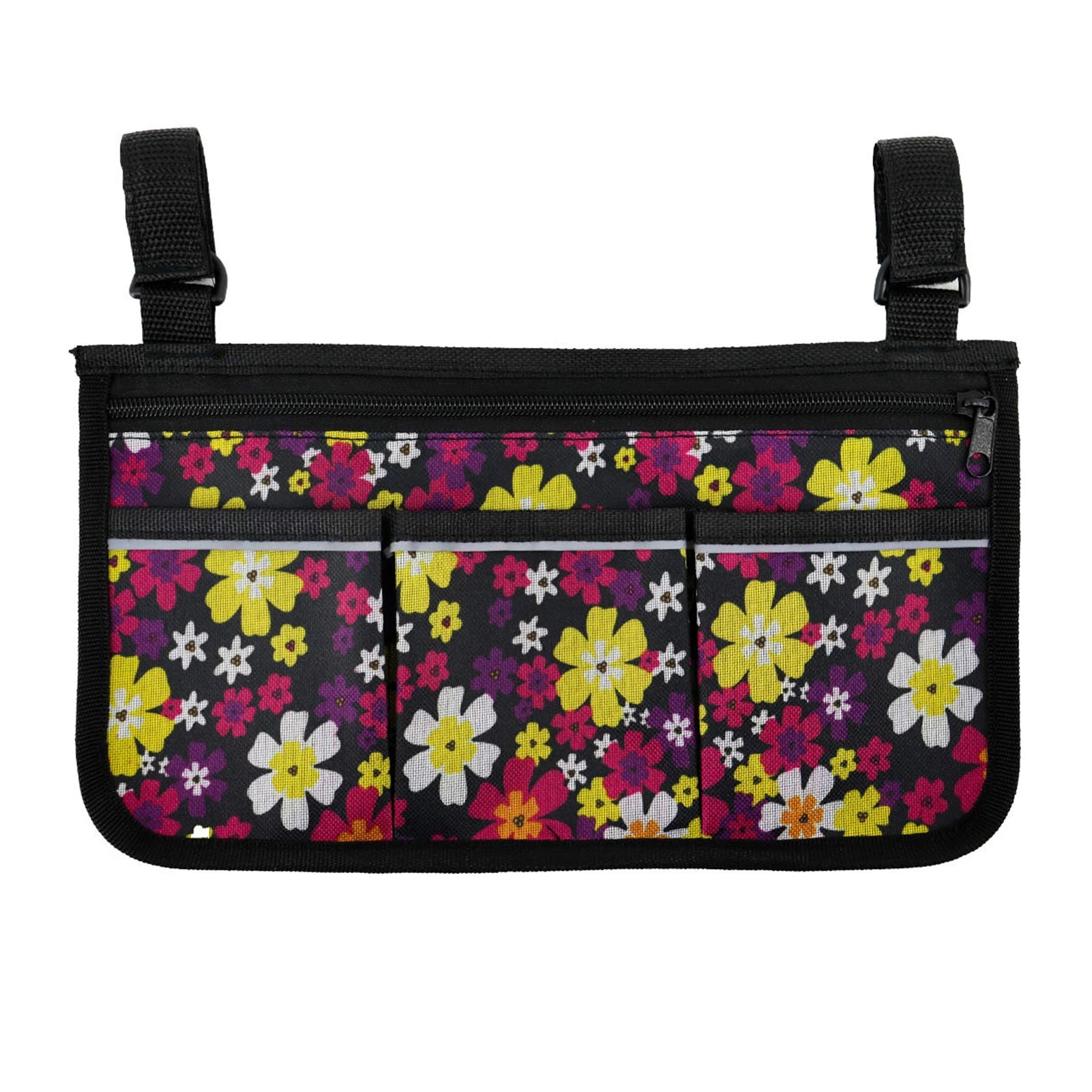 Wheelchair Bag with Pockets Reflective Strips - Side Bags pouch