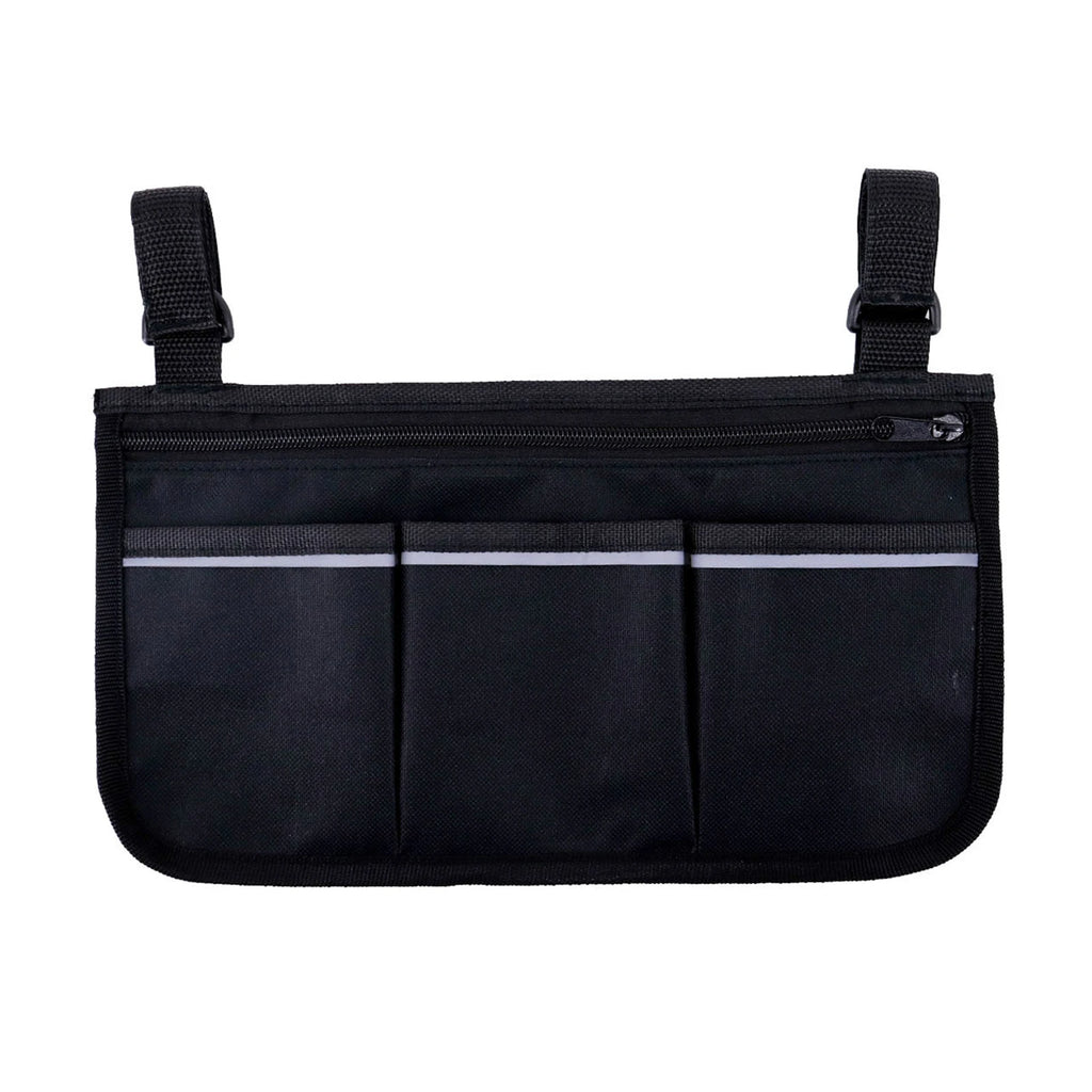 Wheelchair Bag with Pockets Reflective Strips - Side Bags pouch