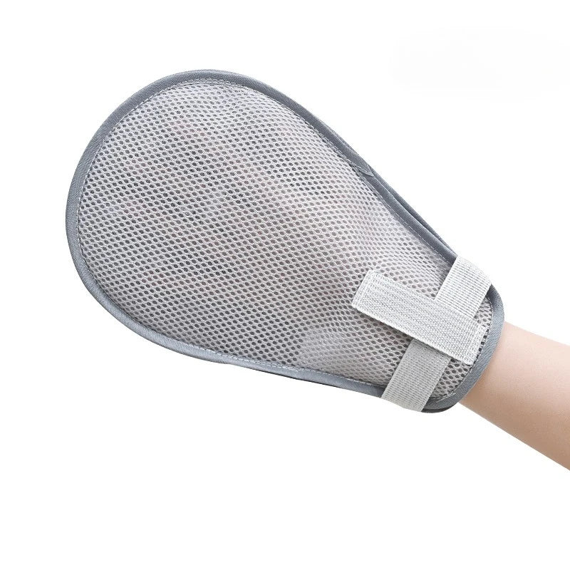 Hand Restraint Gloves With Finger Ties - Mobility Buy