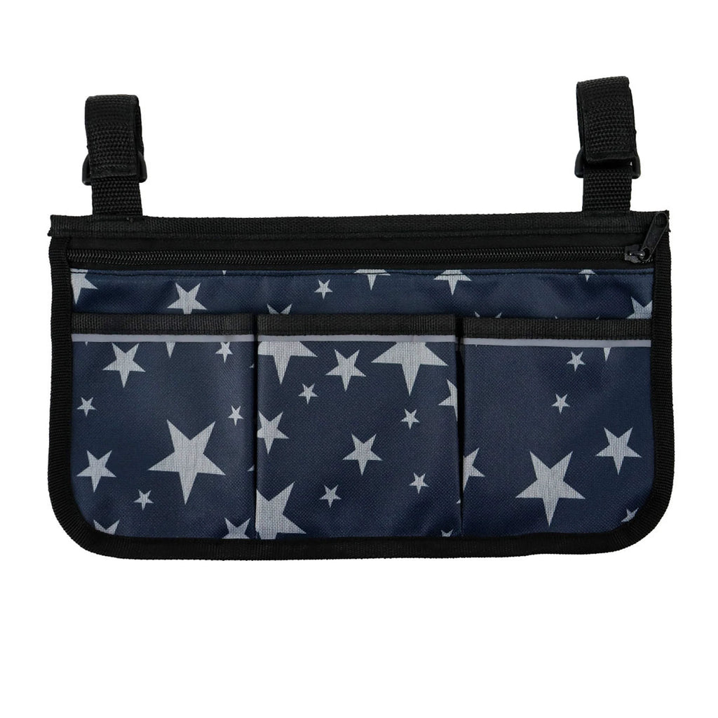 Wheelchair Bag with Pockets Reflective Strips - Side Bags pouch