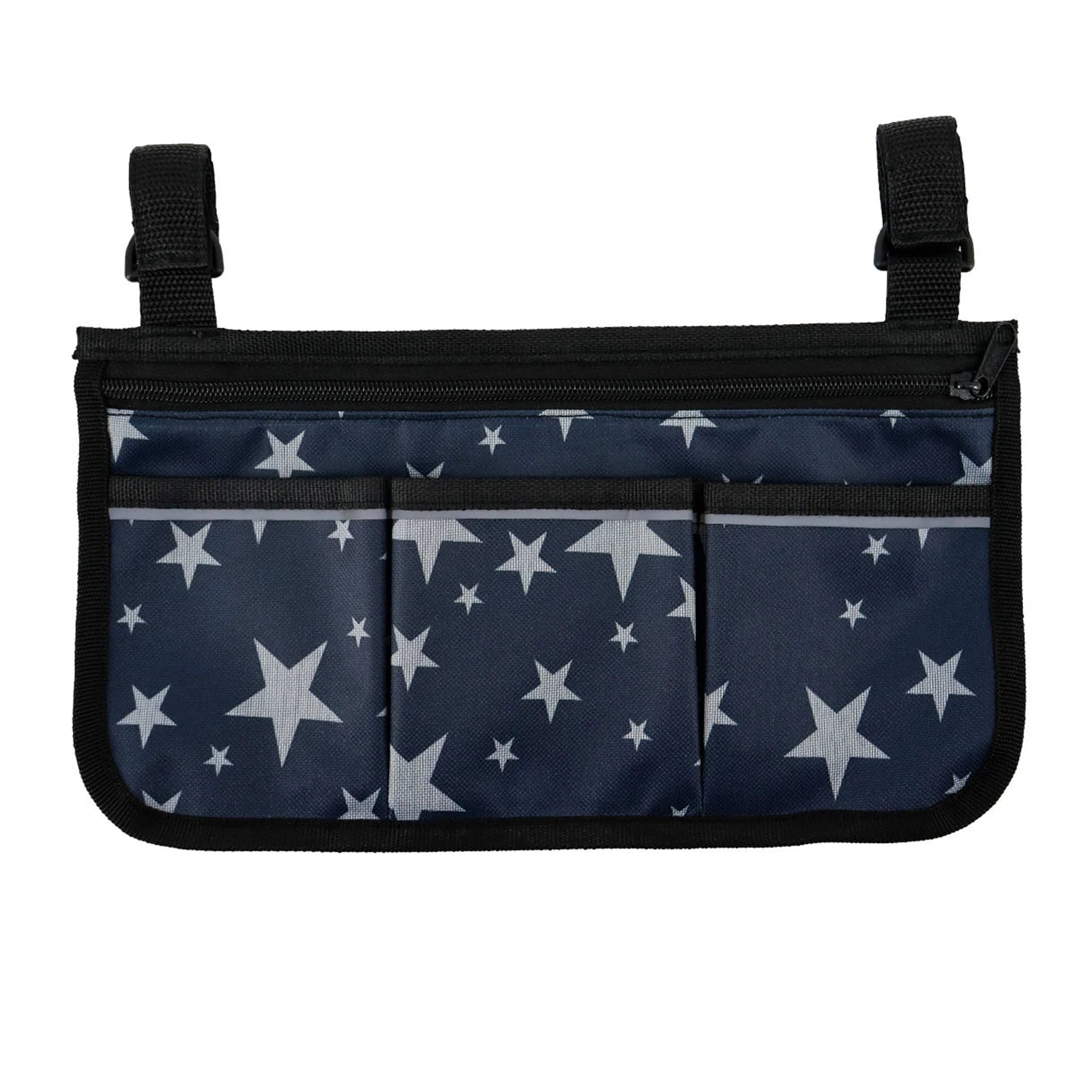 Wheelchair Bag with Pockets Reflective Strips - Side Bags pouch