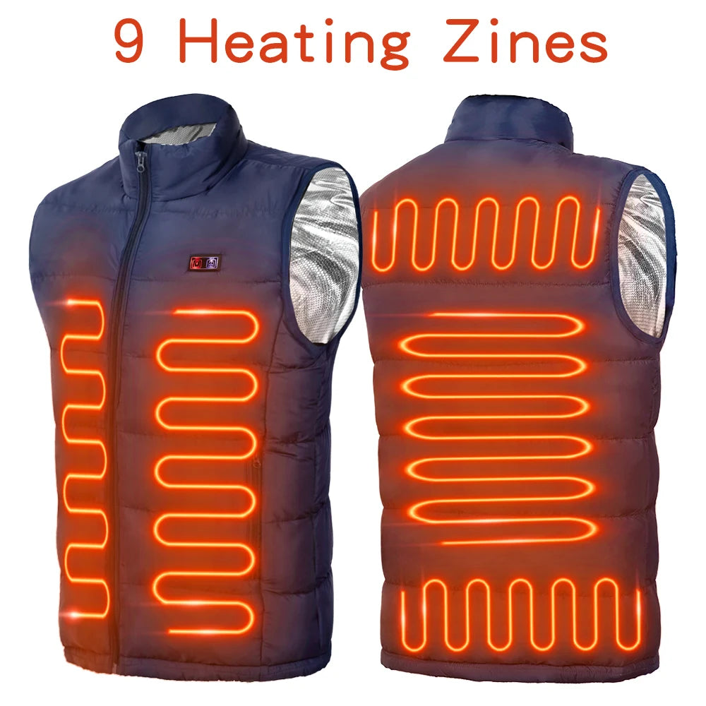 Heated Electric Jacket = USB Heating - Mobility Buy