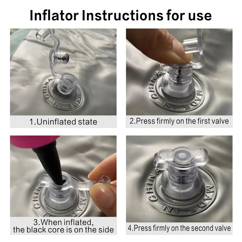Inflatable Portable Hair Wash Basin With Pillow For Patient Care - Mobility Buy