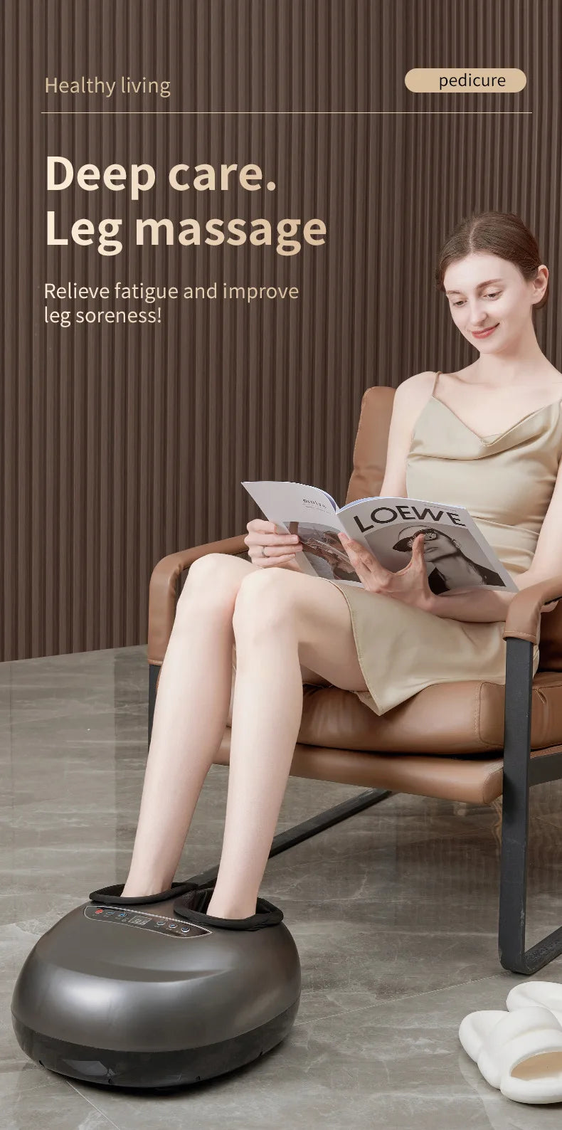 Intelligent Kneading Leg Fully Wrapped Airbag Foot Massage - Mobility Buy