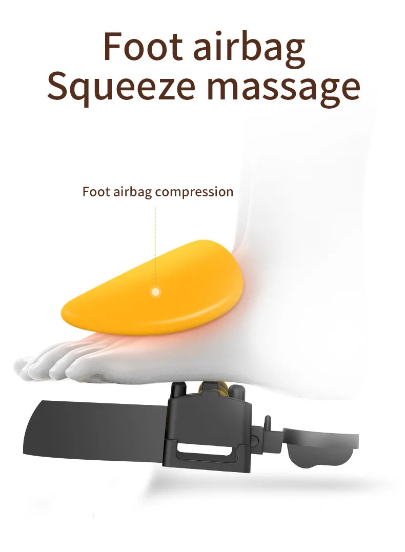 Intelligent Kneading Leg Fully Wrapped Airbag Foot Massage - Mobility Buy