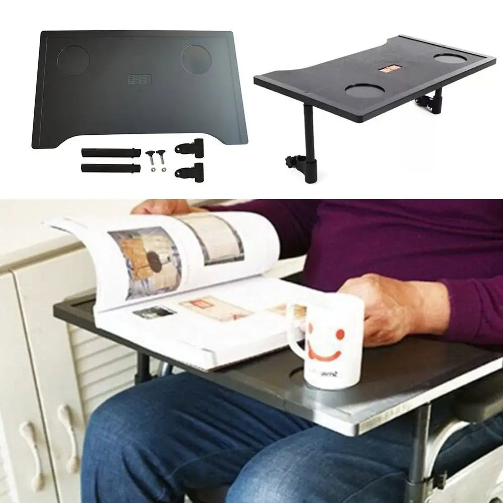 Lightweight Detachable Wheelchair Tray Table Easy To Install Waterproof - Mobility Buy