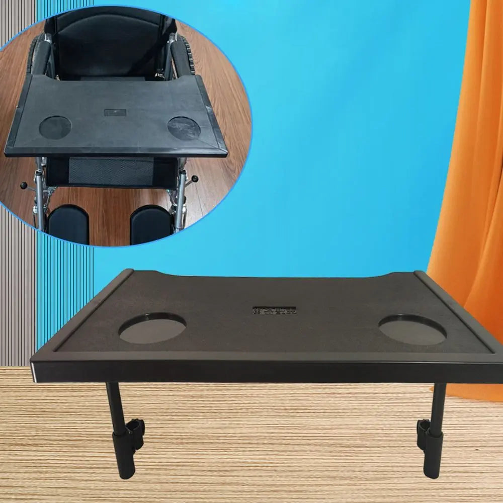 Lightweight Detachable Wheelchair Tray Table Easy To Install Waterproof - Mobility Buy