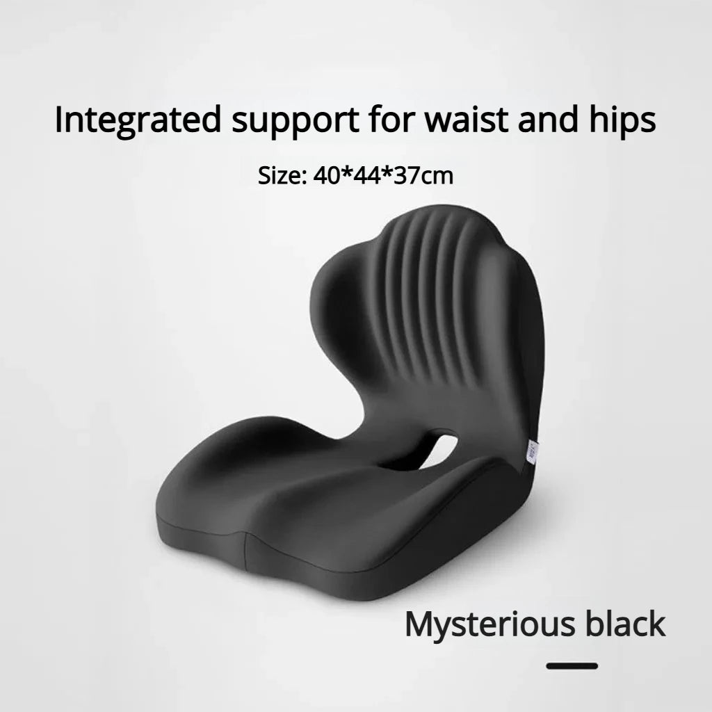 Lumbar Support Memory Foam Cushion for Ergonomic Posture and Pressure Relief - Mobility Buy