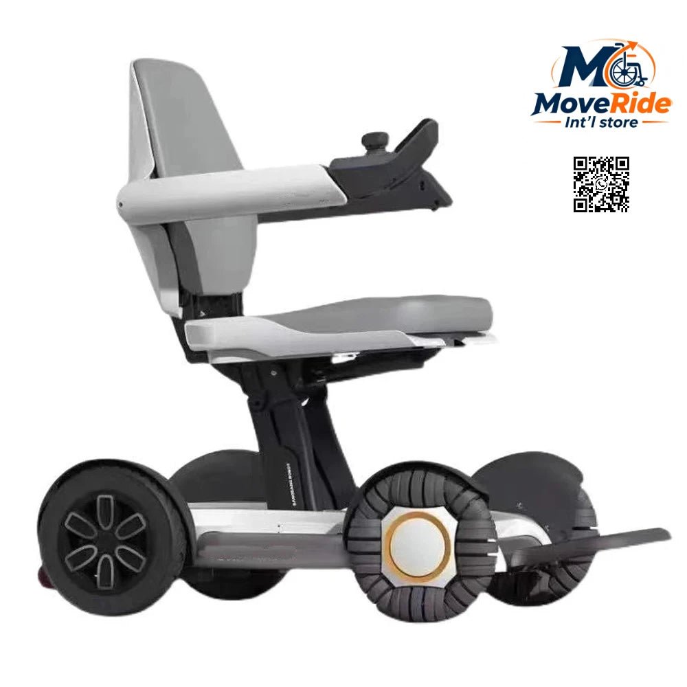 Luxury Electric folding wheelchair w Remote - Mobility Buy