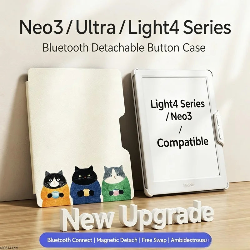 Magnetic Detachable Bluetooth Button Case for iReader Neo3 and Neo3 Ultra - Mobility Buy
